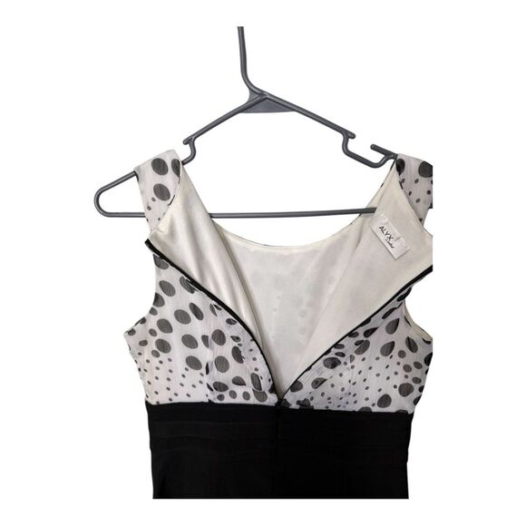ALYX Limited Dress Black White Dots Sleeveless Sz 6 missing tag - Picture 7 of 7